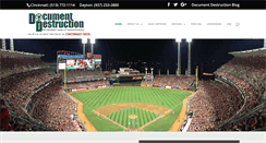 Desktop Screenshot of docdestruction.com